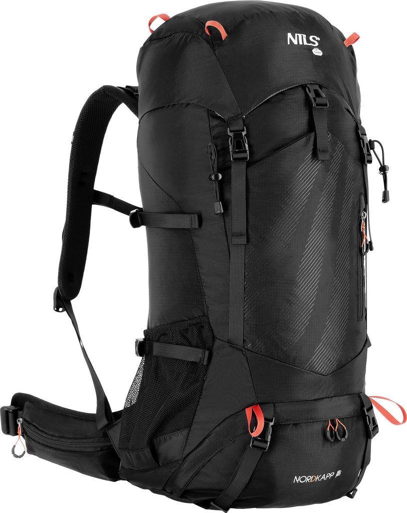 Nils Camp NC1992 Trekingový batoh Nordkapp 65L černý Obrázek produktu 