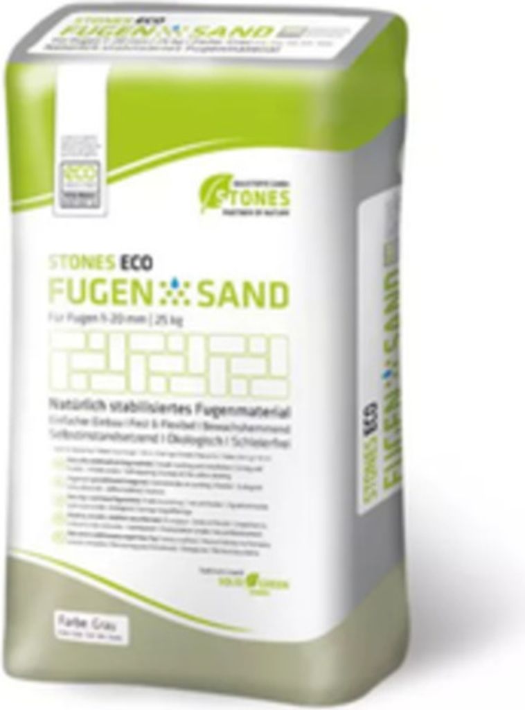 STONES ECO Fugensand 1-20 mm, 25 kg (grau)
