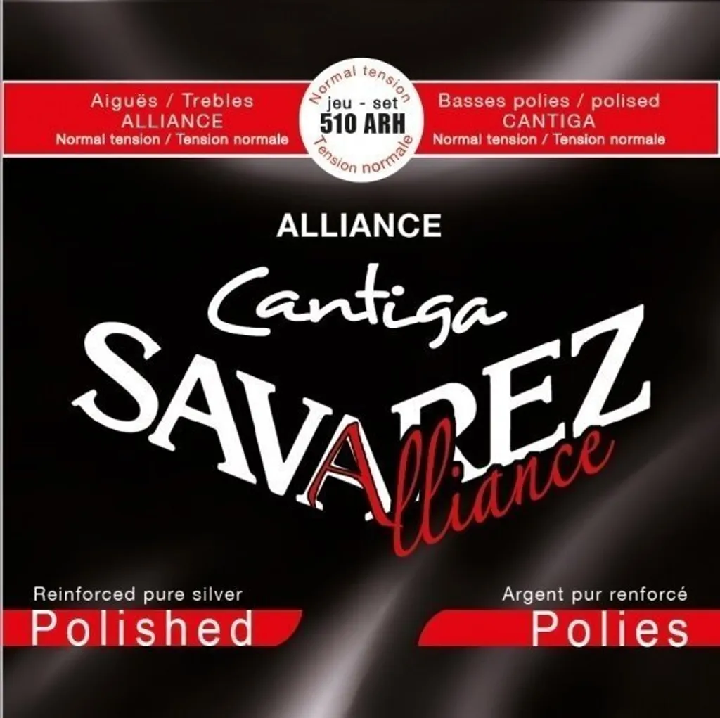 Cordes guitare de studio Savarez 510ARH Alliance Cantiga poli jeu