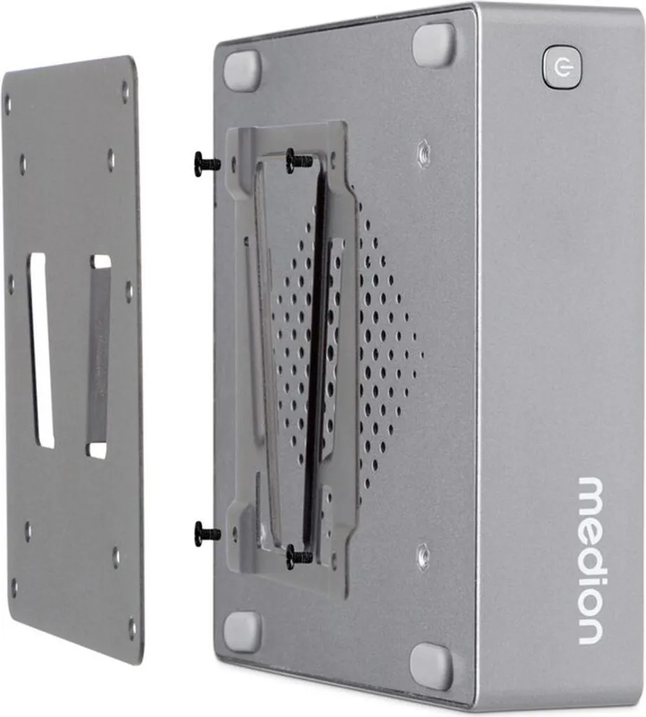 Mini ordinateur de bureau MEDION S06e PC compact avec double écran