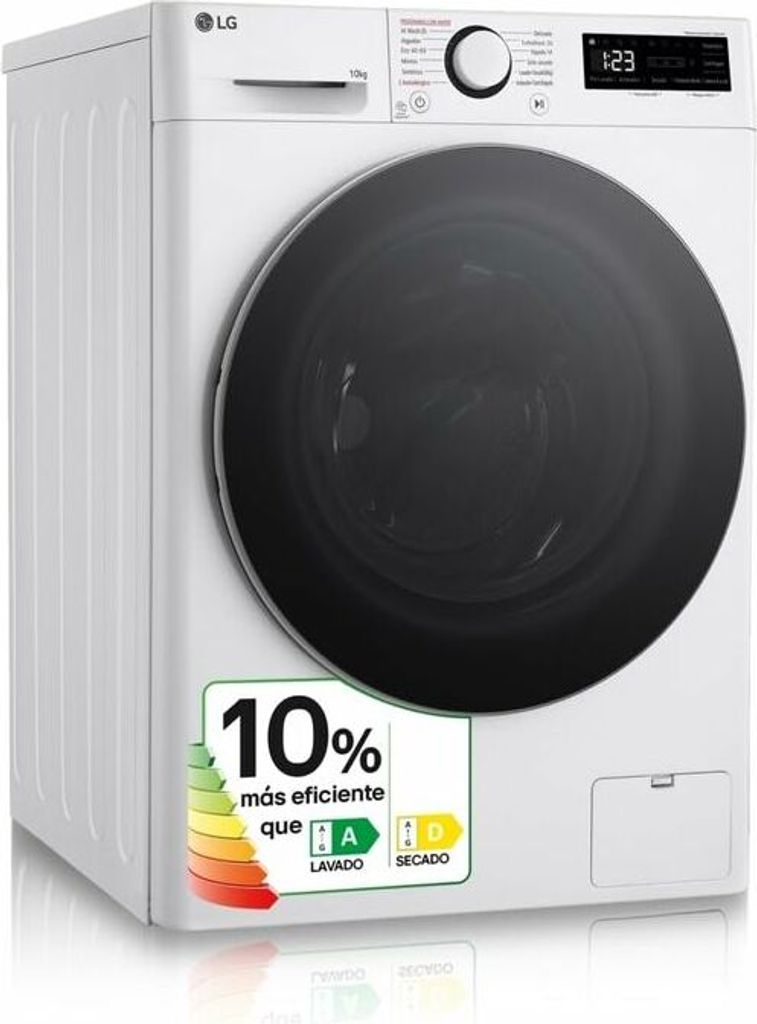 Intelligente Waschmaschine-Trockner LG AI Direct Drive Turbowash 360 1400 rpm 9 kg 6 Kg