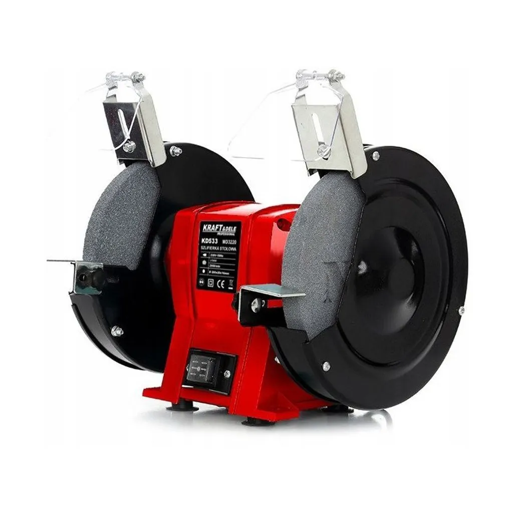 Touret à meuler à deux disques 200mm 1700W pour le ponçage de métal