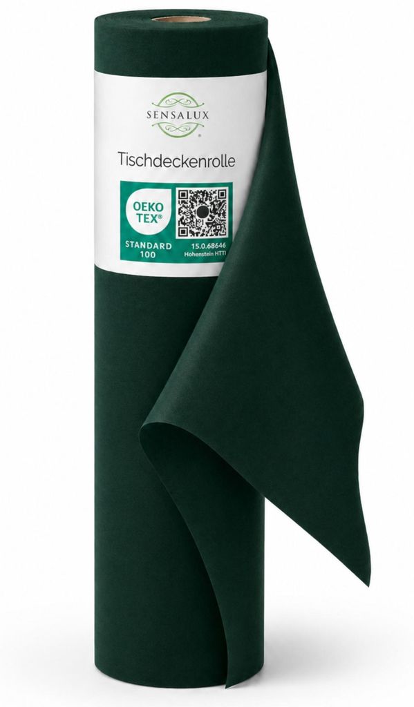 Sensalux Tischdeckenrolle, 1m x 25m Grün Produktbild 