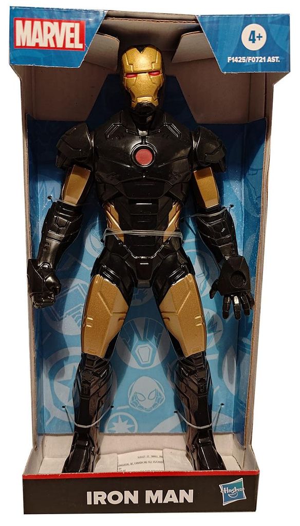 Hasbro MARVEL Iron Man Black and Gold 24cm Action Figure
