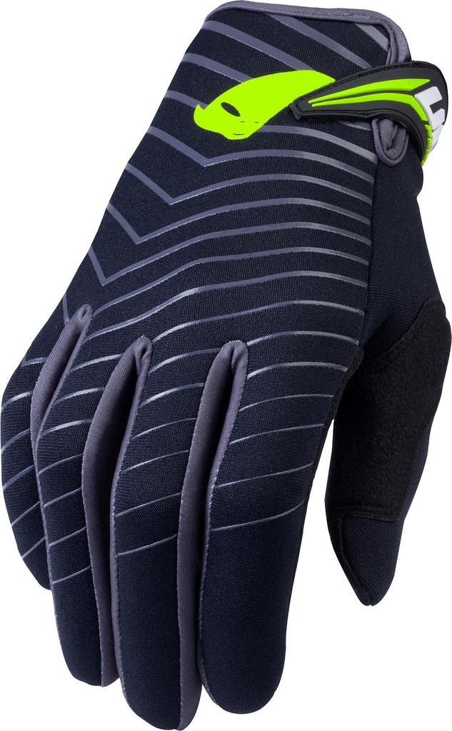 Ufo Pee Motocross Handschuhe Ninja Handschuhe Ufo Ninja Neopren Schwarz Gr. xl
