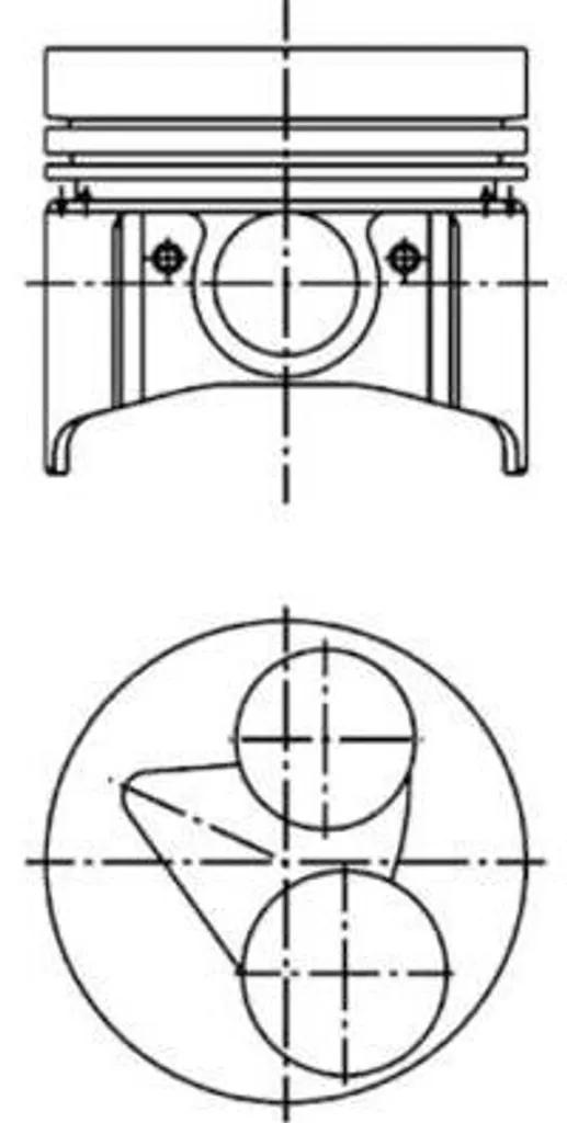 Piston KOLBENSCHMIDT 40224600 : Finissez les pertes de puissance Winstorm