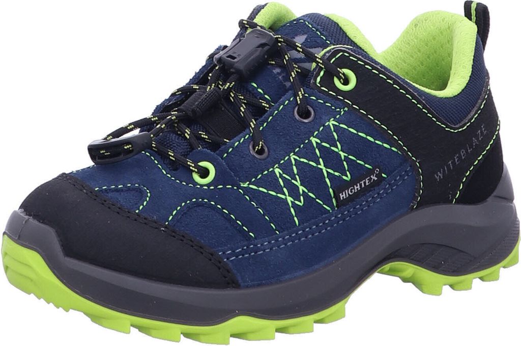 Witeblaze PULS LOW JR Kids hiking boot blau-gelb blau-gelb 34