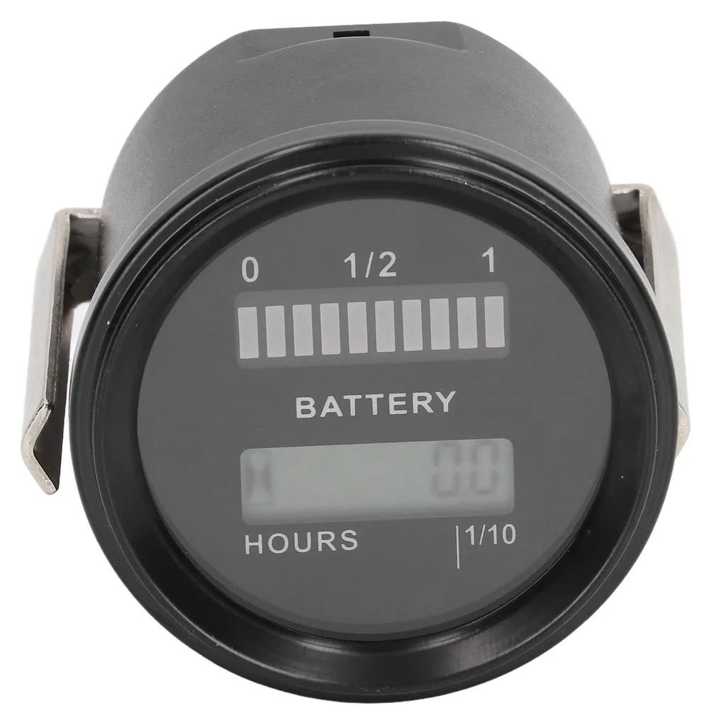 Jauge de batterie multifonctionnelle étanche IP65 pour tondeuse à gazon