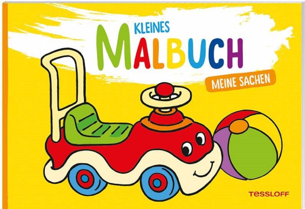 Kleines Malbuch. Meine Sachen: Malen für Kinder ab 3 Jahren (Malbücher und -blöcke)