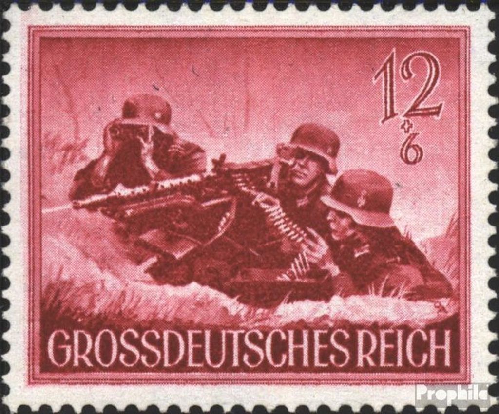 Briefmarken Deutsches Reich 1944 Mi 879y postfrisch Produktbild 