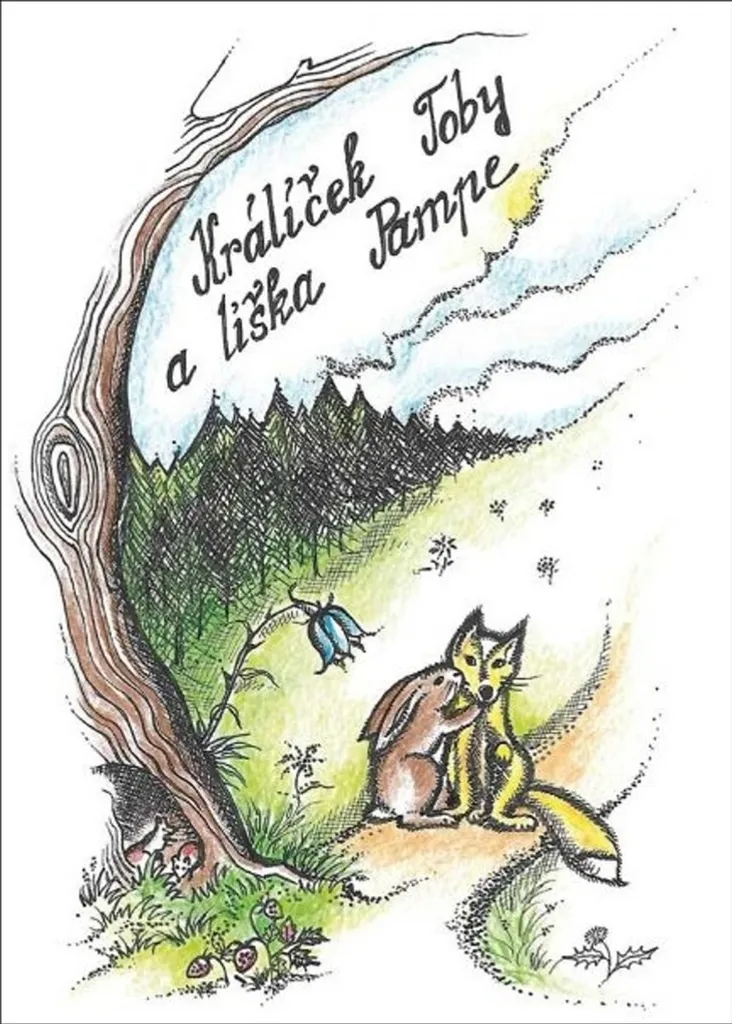 Livre Králíček Toby a liška Pampe par Jana Brnušáková format A4