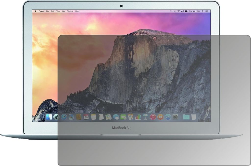 dipos Blickschutzfolie Apple MacBook Air 13 Zoll 2015