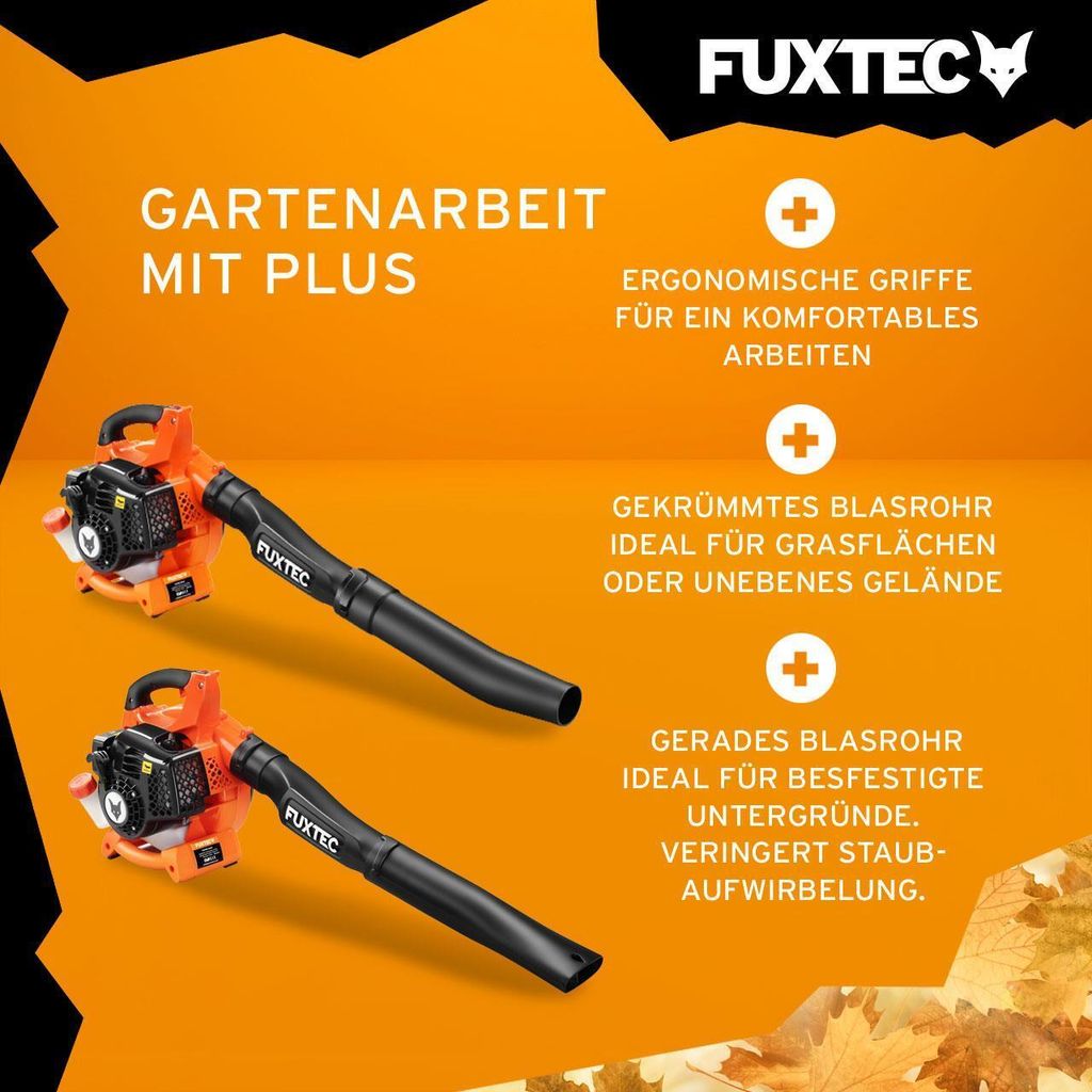 FUXTEC FX-LB126 2in1 Laubbläser Blasgerät Produktbild 3