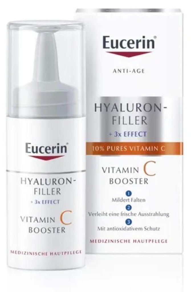 Eucerin Anti-Age Hyaluron-Filler Vitamin C Booster, 8 ml Ampullen
