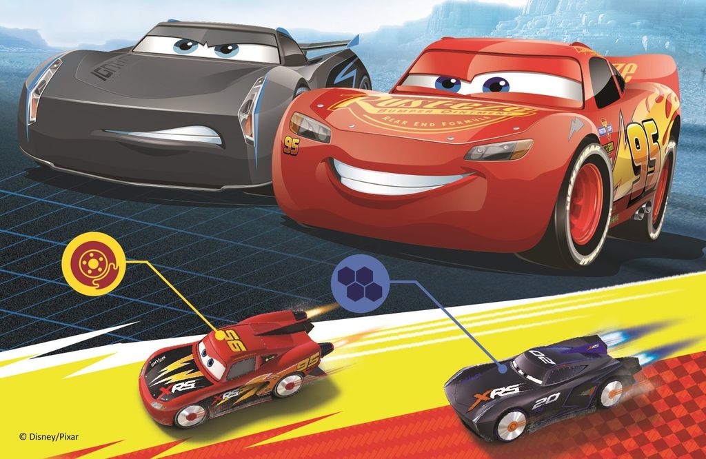 TREFL Puzzle Cars: Lightning McQueen und Jackson Storm 54 Teile