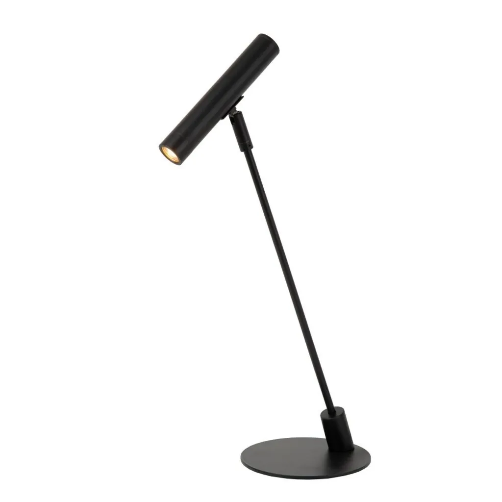 Luminaire de bureau noir Alec Lucide G9 pour éclairage intérieur