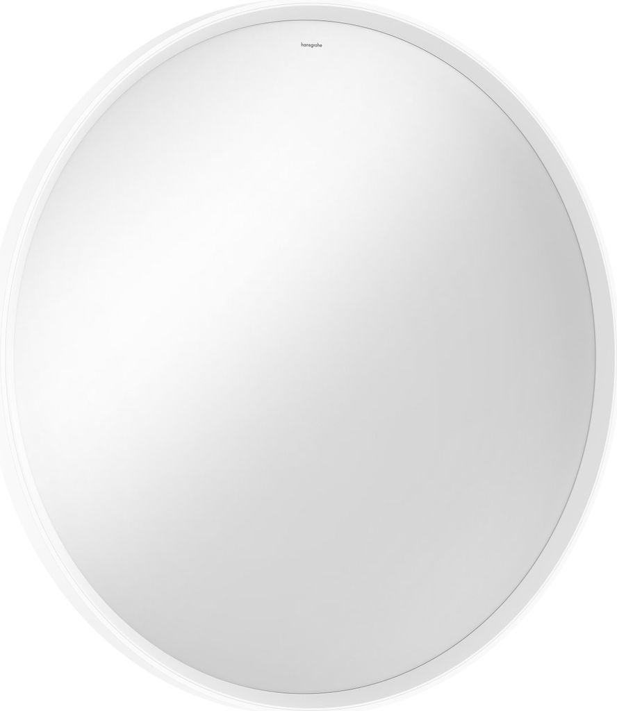 hansgrohe Xarita S Spiegel, LED-Beleuchtung mit Infrarot-Sensor, 900x50x900mm, Mattweiß, Spiegelheizung, 54990700