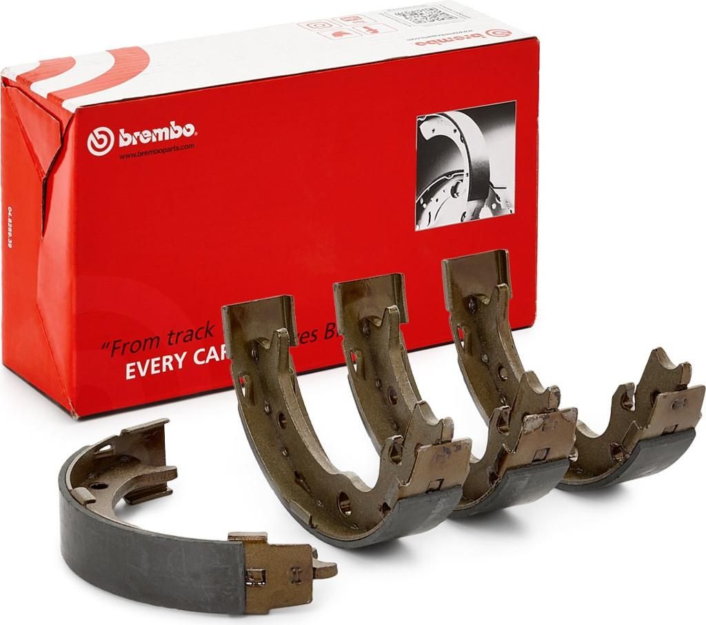 BREMBO S 28 516 Handbremsbeläge für HONDA Accord VII Limousine (CL, CN) Handbremse 170mm