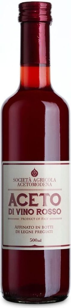 Rotweinessig, im Holzfass gereift, 500 ml, Società Agricola AcetoModena