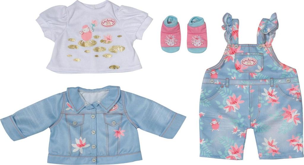 Zapf Creation - Baby Annabell Active Deluxe Jeans 43 cm Produktbild 
