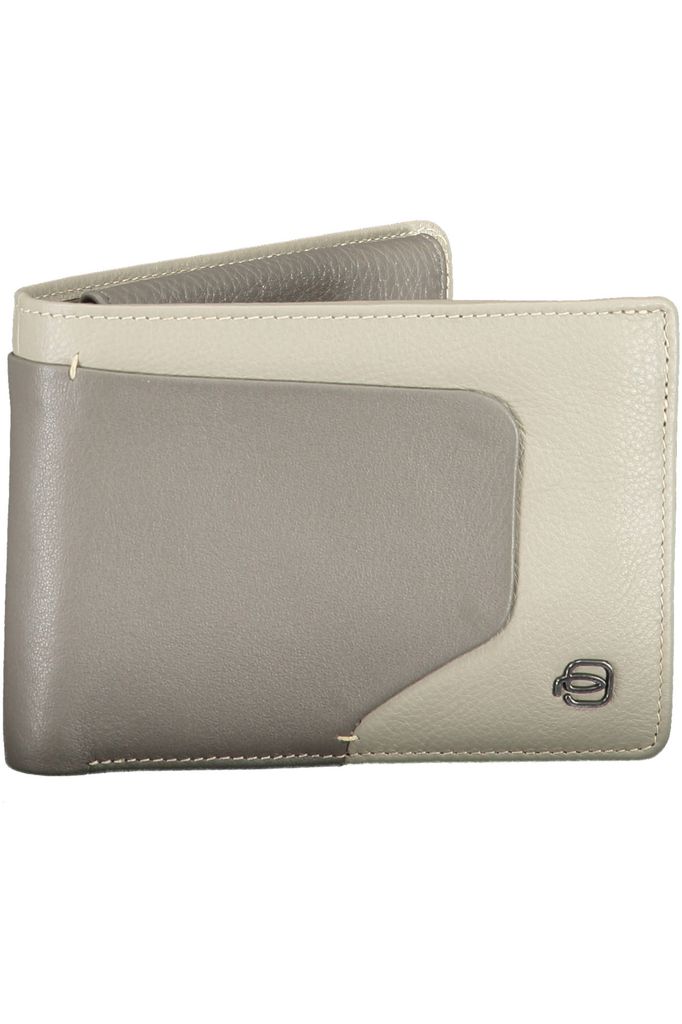 PIQUADRO Akron Geldbörse mit RFID-Blocker Grau