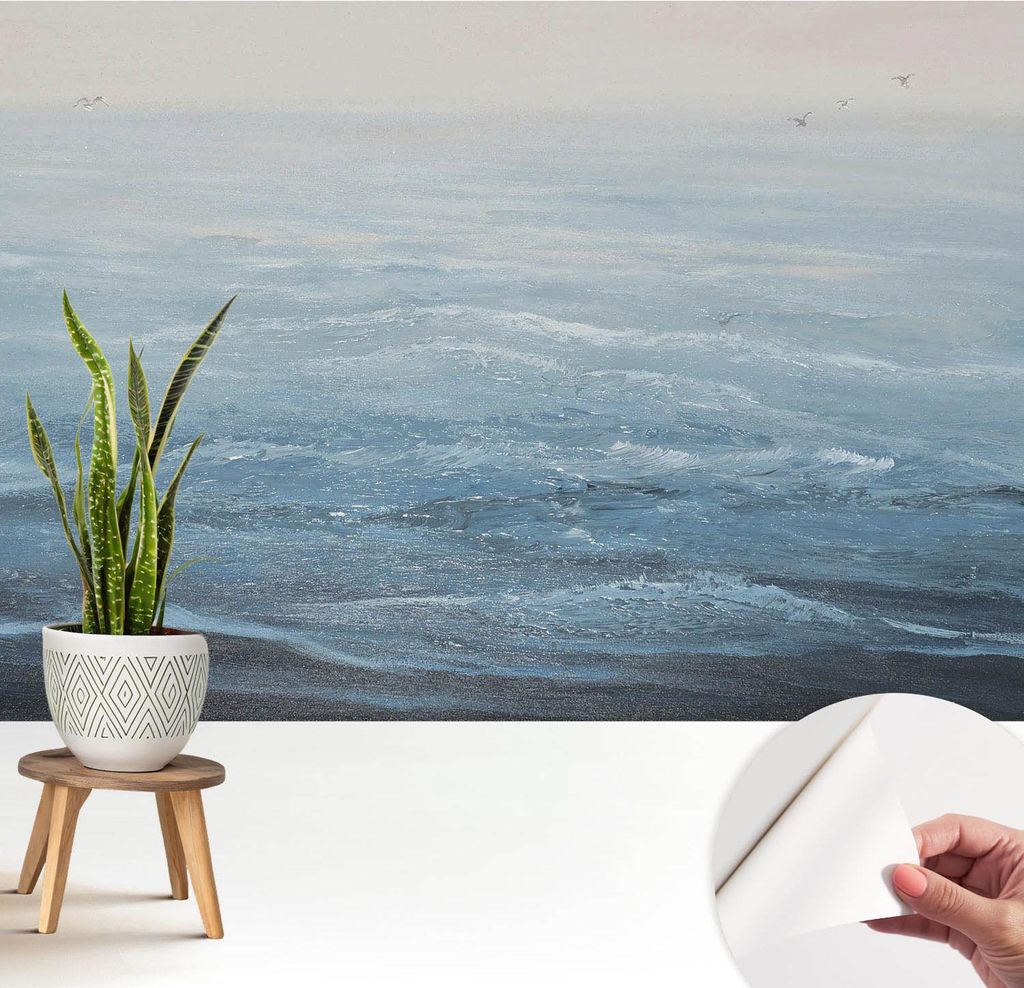 Fototapete selbstklebend - 208x146 cm - Tapete - Wandtapete - Wandbilder - Klebefolie - Dekofolie - Tapete Folie - Wand - Dekoration - Wohnzimmer -...
