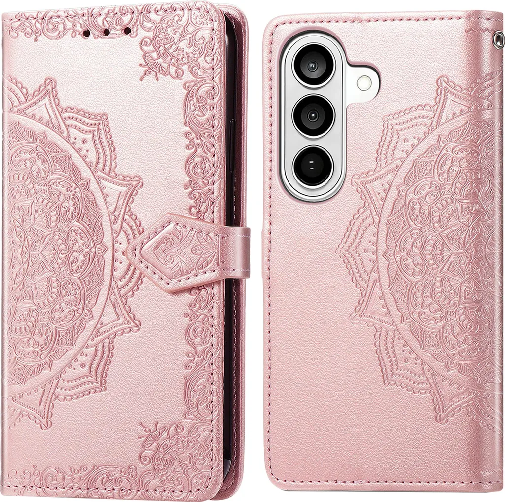 Custodia Samsung Galaxy S26 imoshion Mandala Oro Rosa Portafoglio