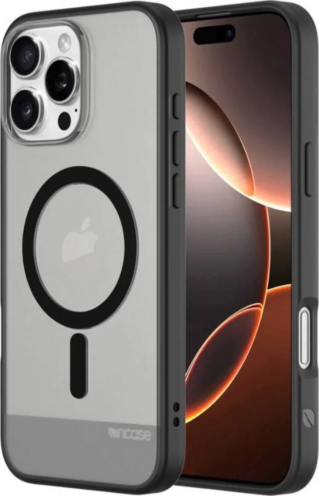 Custodia Rigida Incase iPhone 16 Pro Max: Il Nero Perfetto per MagSafe