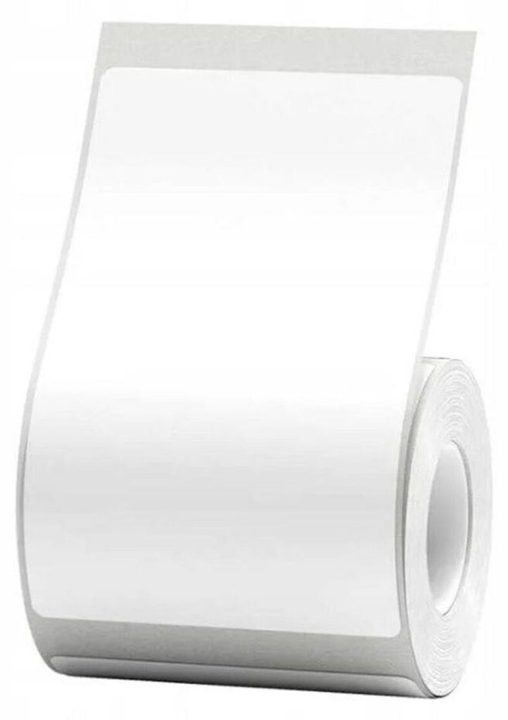 NIIMBOT Etikettenrolle für Etikettendrucker weiß, 50 x 80 Produktbild 