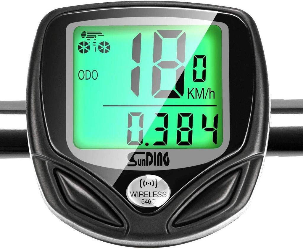 LCD-Bildschirm Neu Fahrradcomputer Tachometer Kilometerzähler aus DE 