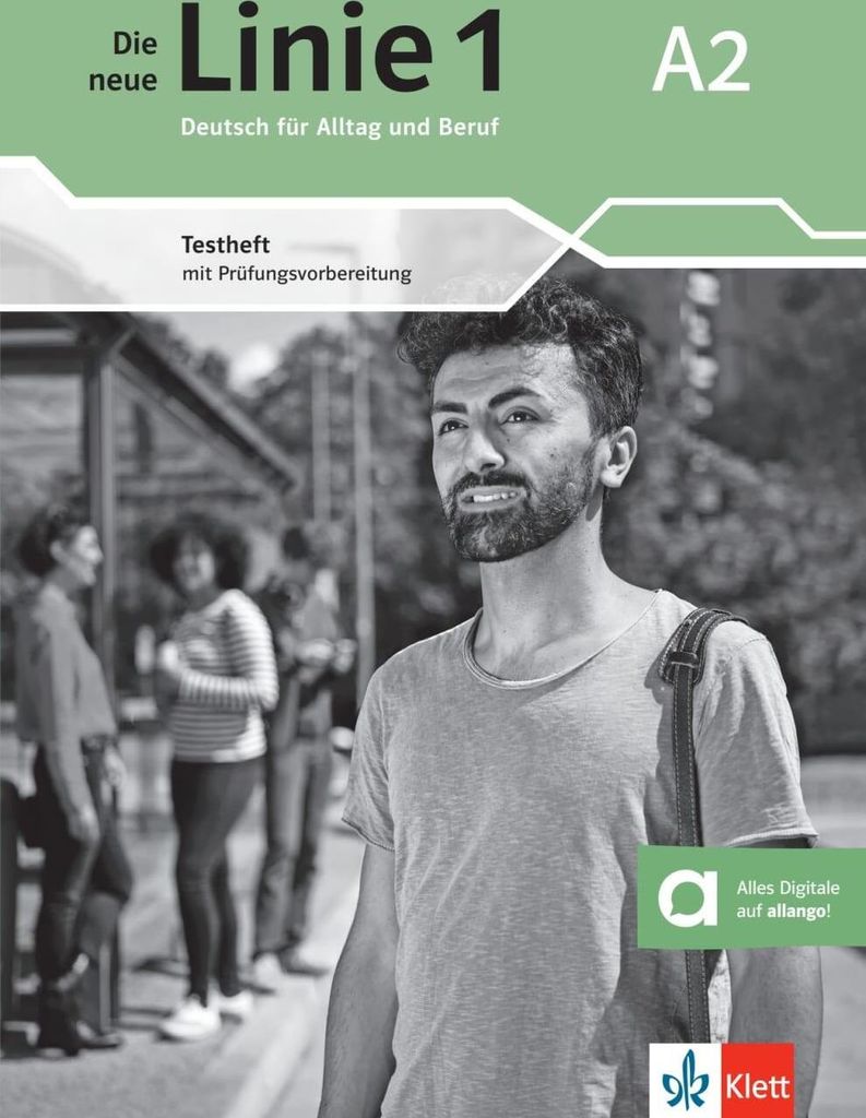 Die neue Linie 1 A2. Testheft mit Prüfungsvorbereitung und Produktbild 