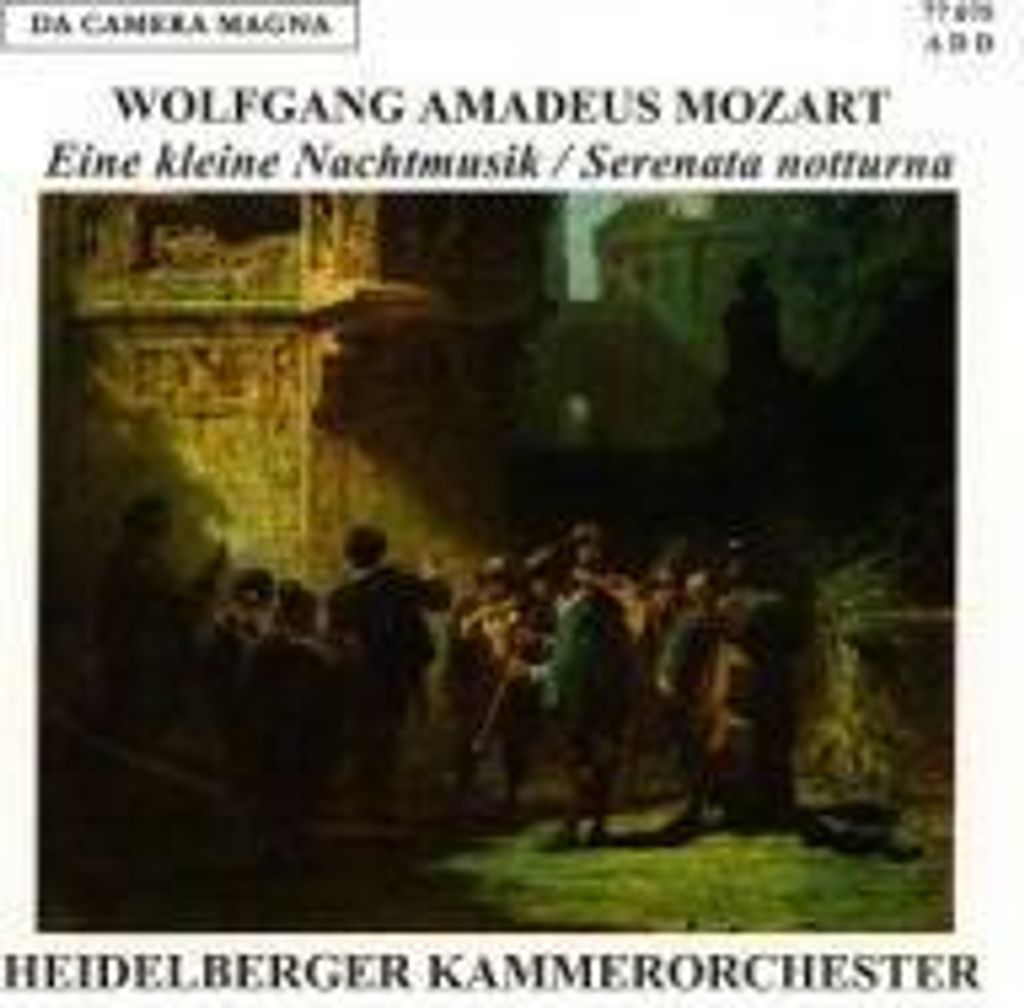 Heidelberger Kammerorchester: Kleine Nachtmusik KV 525/Seren