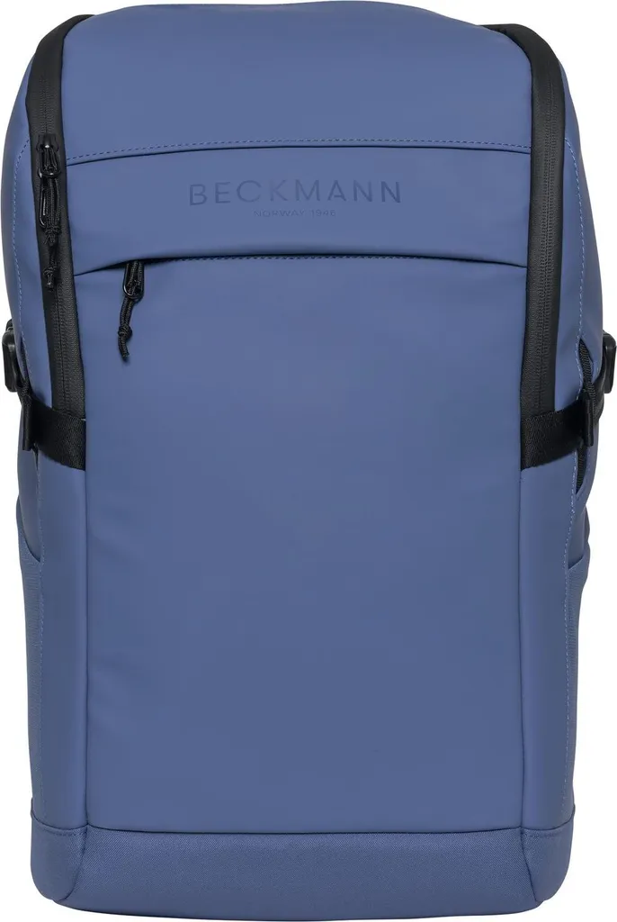 Beckmann Sac à dos Street FLX Velvet Bleu - Cartable Premium de 30L