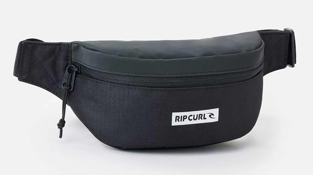 Sac Banane Noir Rip Curl Small Icons - Modèle Compact Ajustable et Chic - 3