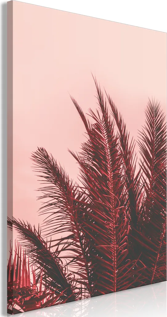 Offerta Quadro Palme al Tramonto 80x120 - Stampa su Tela Verticale