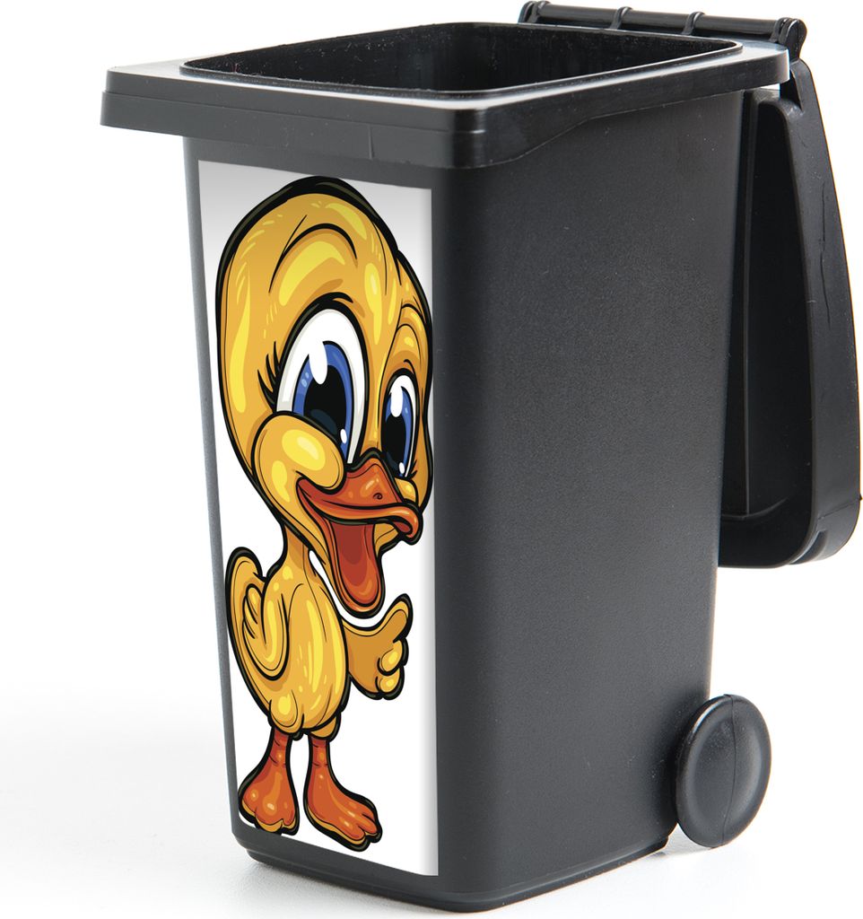 MuchoWow - Containeraufkleber - Aufkleber - Mülltonnen-Aufkleber