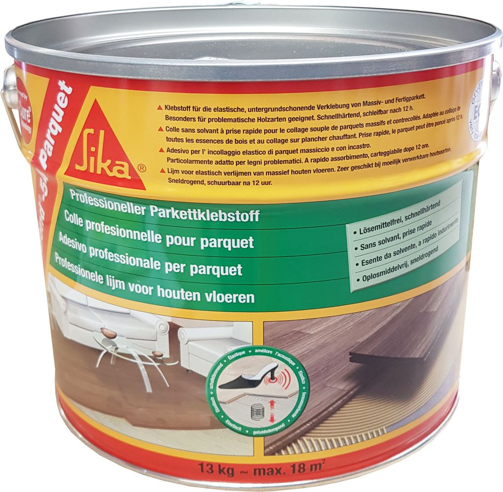 SIKA elastischer Kleber SikaBond 54 Parkett - 13kg