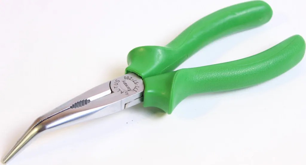 Pinza SALTUS 200mm 45° Piatto Tondo | Utensile Professionale Solingen