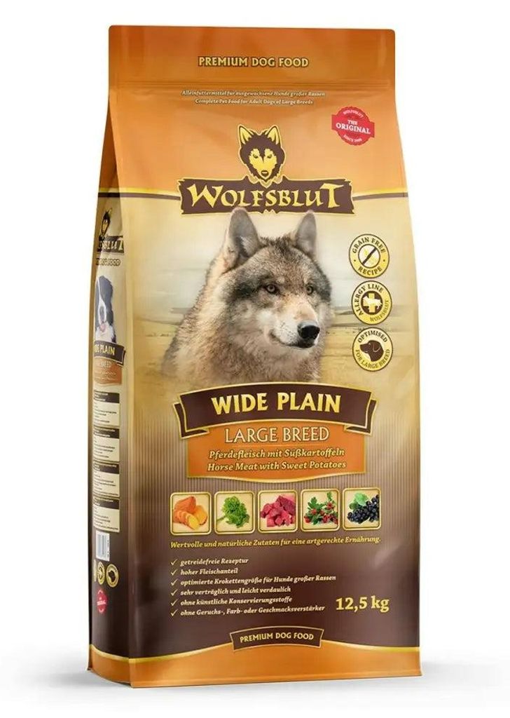 Wolfsblut Wide Plain - Pferdefleisch und Süßkartoffel, Produktbild 