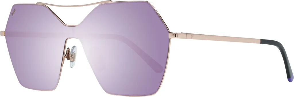 Lunettes de soleil Web WE0213 34Z 00 monture or et verres violets
