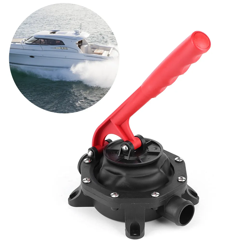 Pompe de transfert d'eau manuelle pour bateau et usage marin pro - 7