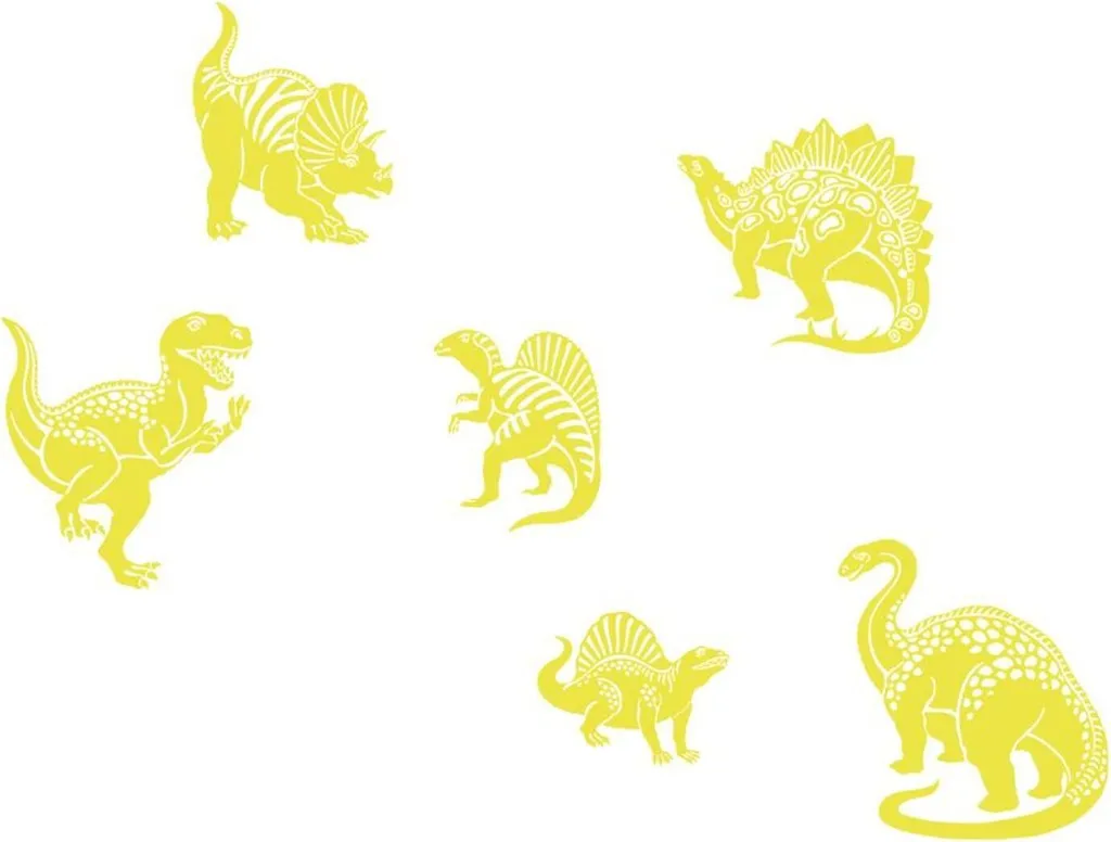 Stickers Luminescents Haute Brillance : Set de 24 Pièces Ambiance Zen