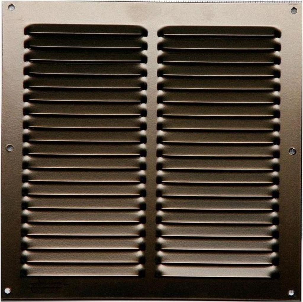 Metall Lüftungsgitter Abluftgitter Schlitzgitter Lamellengitter Gitter 20 x20 cm