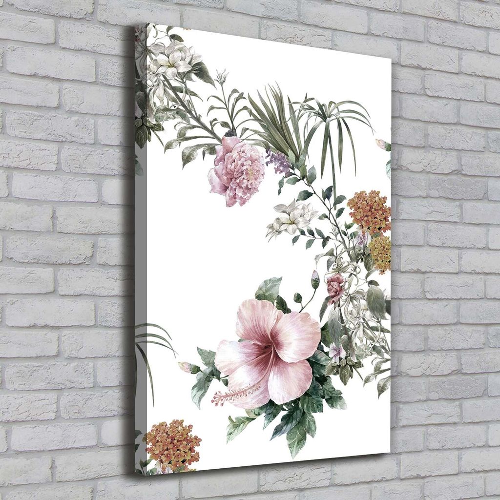 Tulup Leinwandbild - 70x100cm - Wandkunst - Drucke auf Leinwand - Leinwanddruck - Wohnzimmer Wanddekoration XXL - Wohnung Deko Kunstdrucke - Blum...