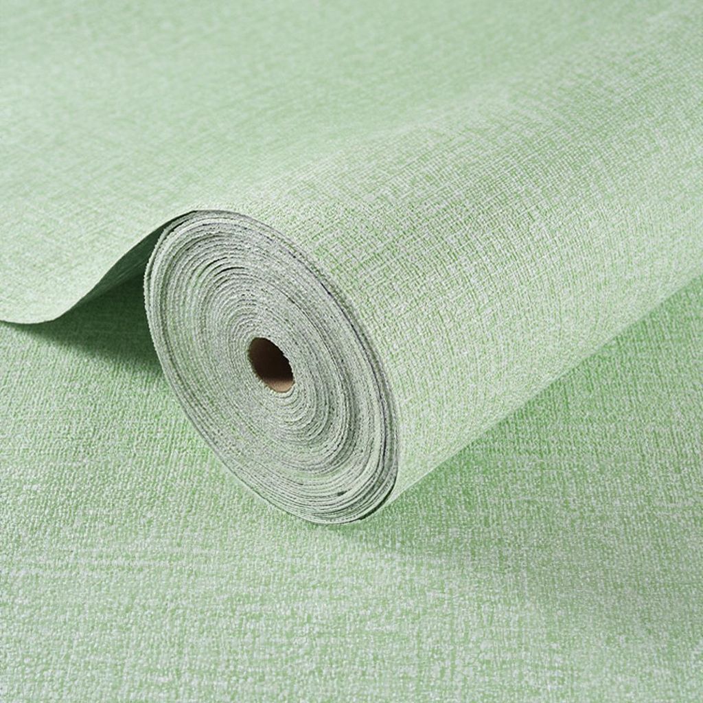 Rolle selbstklebende, dicke Tapete zum Aufkleben, ideal für Schlafzimmer, Schränke und Wohnzimmer, 50 x 300 cm, grün