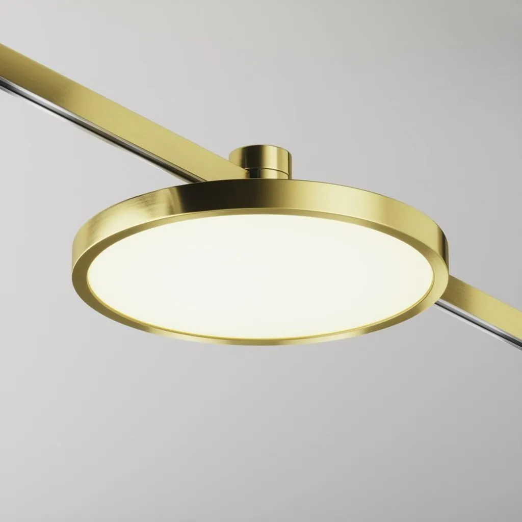 Éclairage sur rail salon et cuisine 10W 2700K Plato Flarity Maytoni