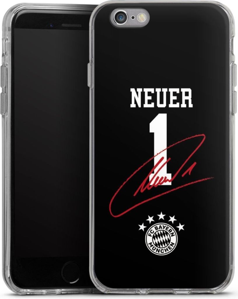 DeinDesign Handyhülle für Apple iPhone 6 Silikon Hülle Case Smartphone Schutzhülle FC Bayern München FCB Manuel Neuer