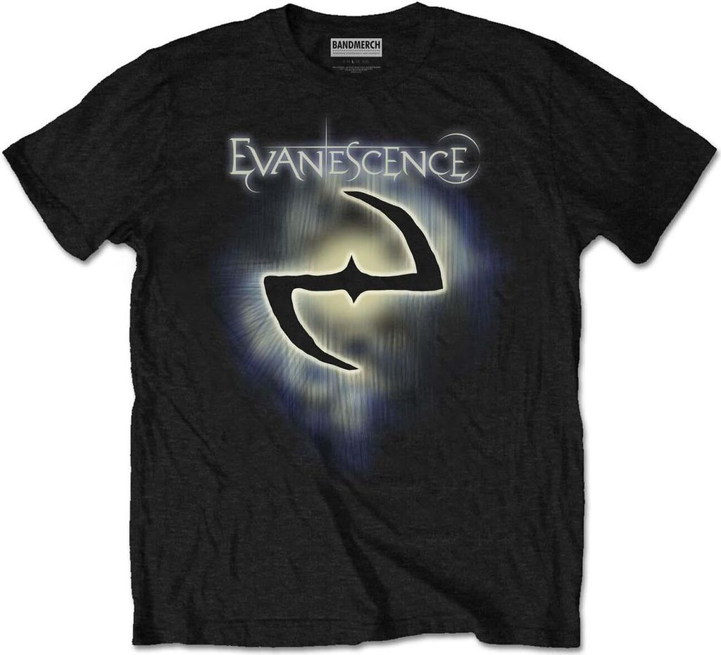 Evanescence - "Classic" T-Shirt für Herren/Damen Uni RO5912 (S) (Schwarz)