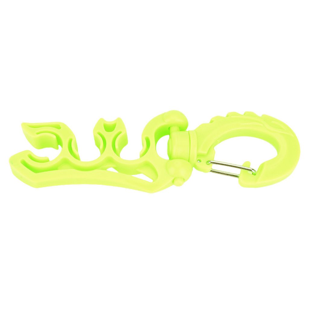 Keep Diving Unterwasser-Tauch-BC-Schlauchhalter-Clip-Schnallenhaken Gelb