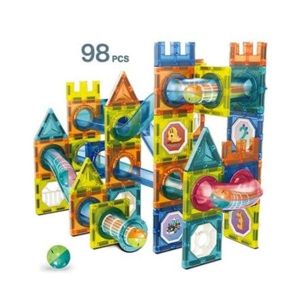 Set di costruzioni magnetiche Bavytoy 98 pezzi Immagine del prodotto 